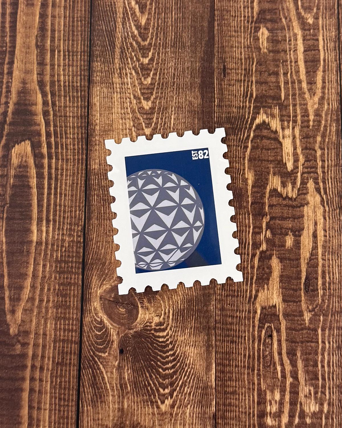 4 Parks Est Stamps - Walt Disney World Bundle