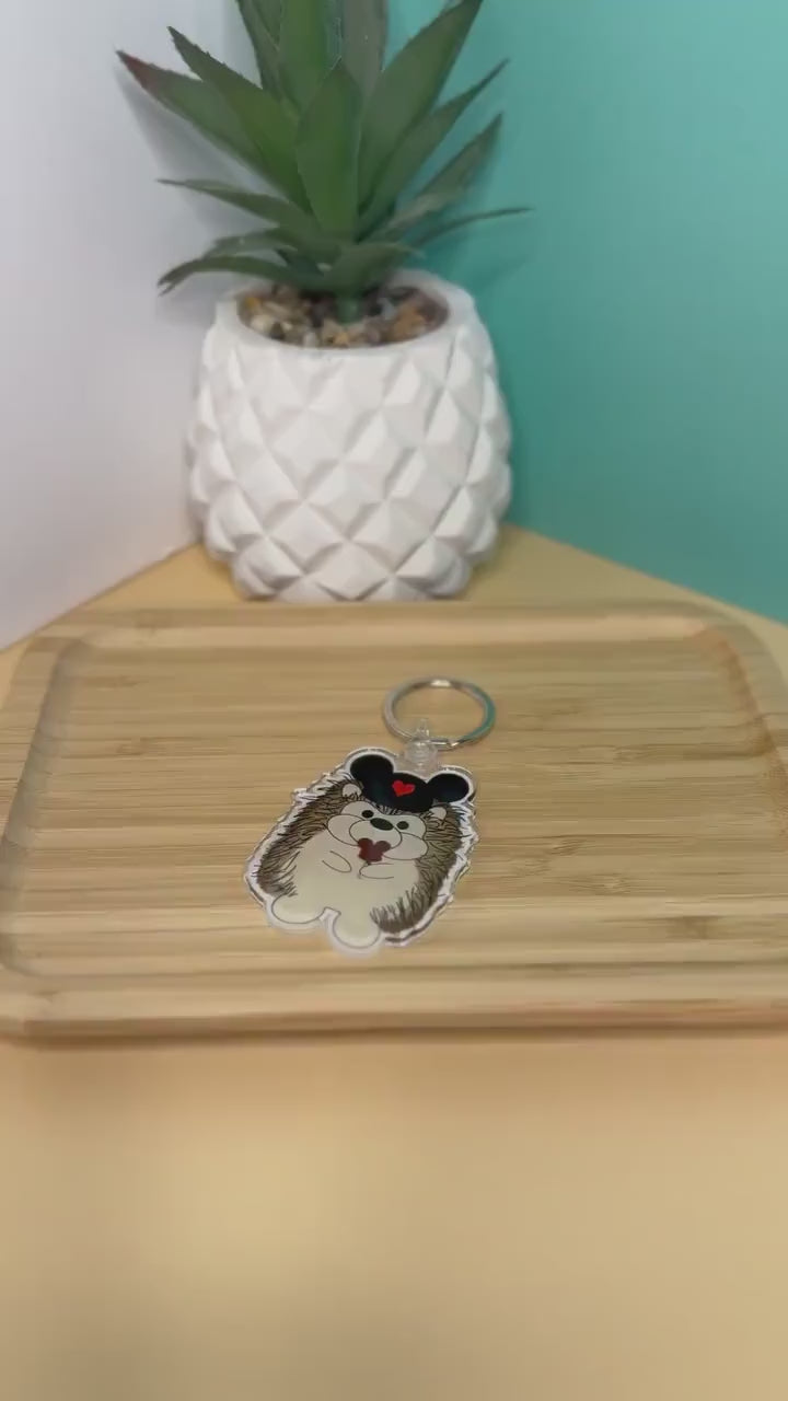 Frankie Mickey Bar Park Acrylic Keychain