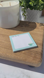 Spill the Tea 3x3" Sticky Notes:  Post-it Brand Note Pad