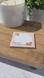 Pumpkin Spice and Everything Nice 3x3" Sticky Notes: Fall Post-it Brand Note Pad