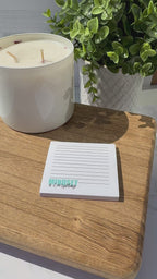 Mindset is Everything 3x3" Sticky Notes, Note Pad - Post It Brand, Motivational Note Pad 50 Sheets