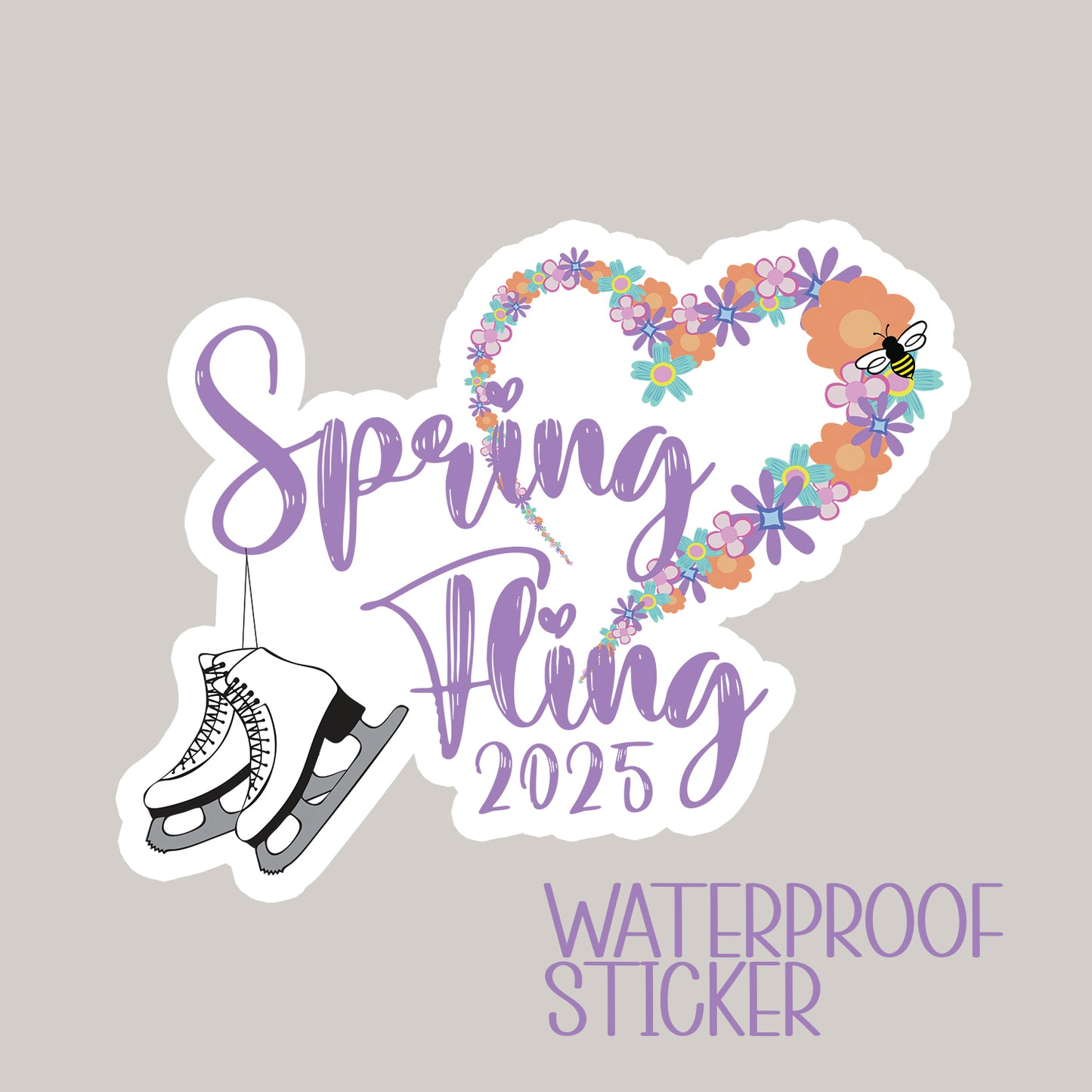 Spring Fling 2025 - Waterproof Sticker