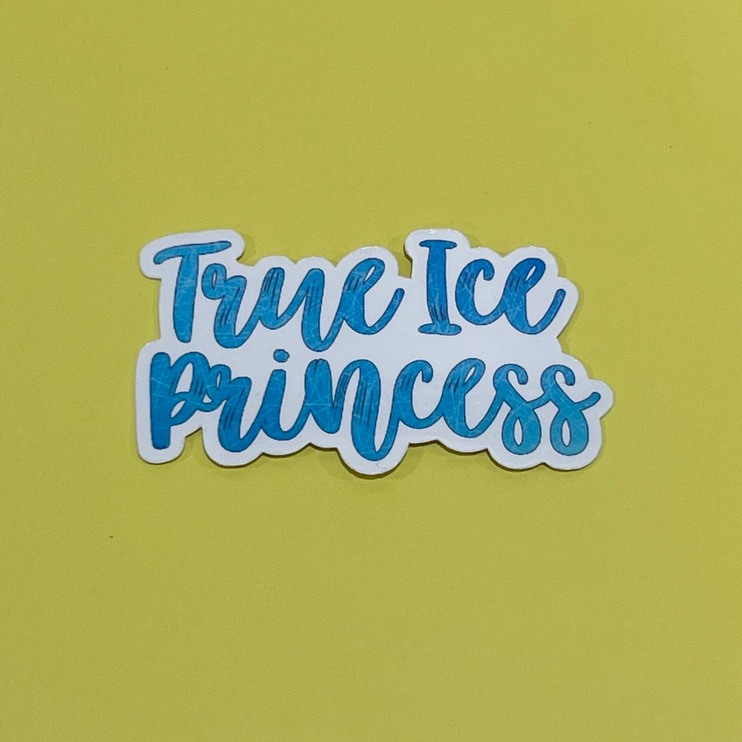 True Ice Princess Waterproof Sticker