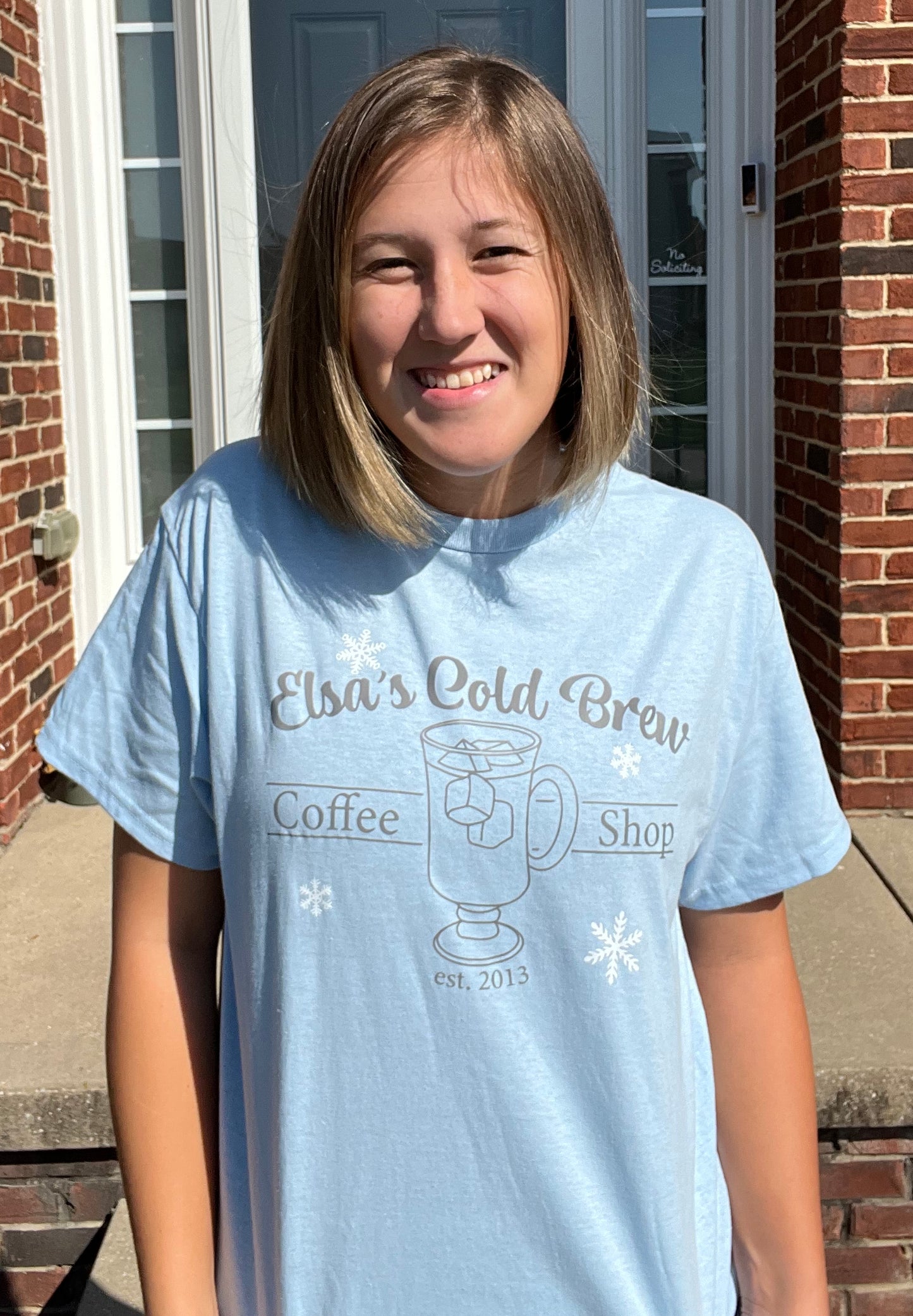 Elsa's Cold Brew Coffee Shop Unisex Tshirt