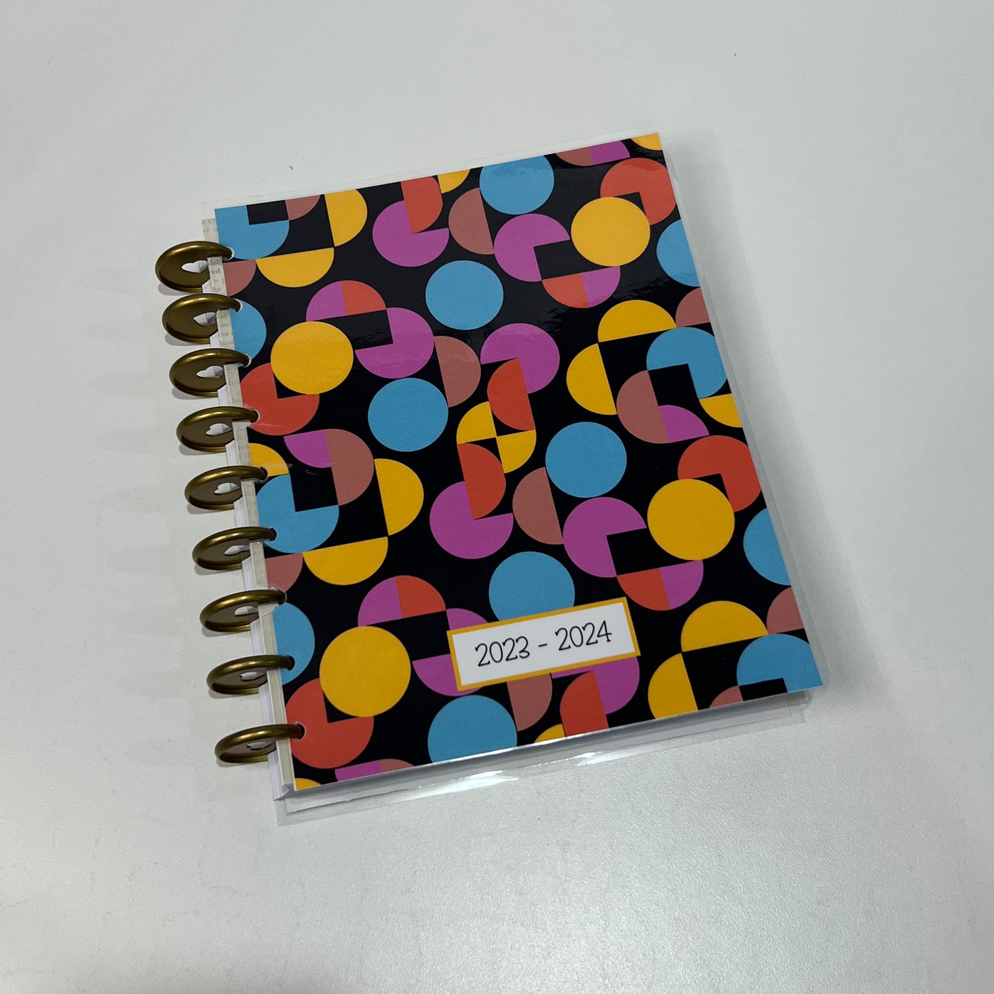 Happy Planner Classic Cover Front and Back - Geo Dots