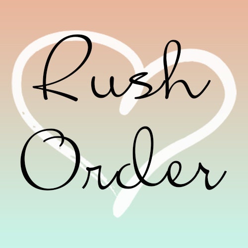 Rush Ship My Order