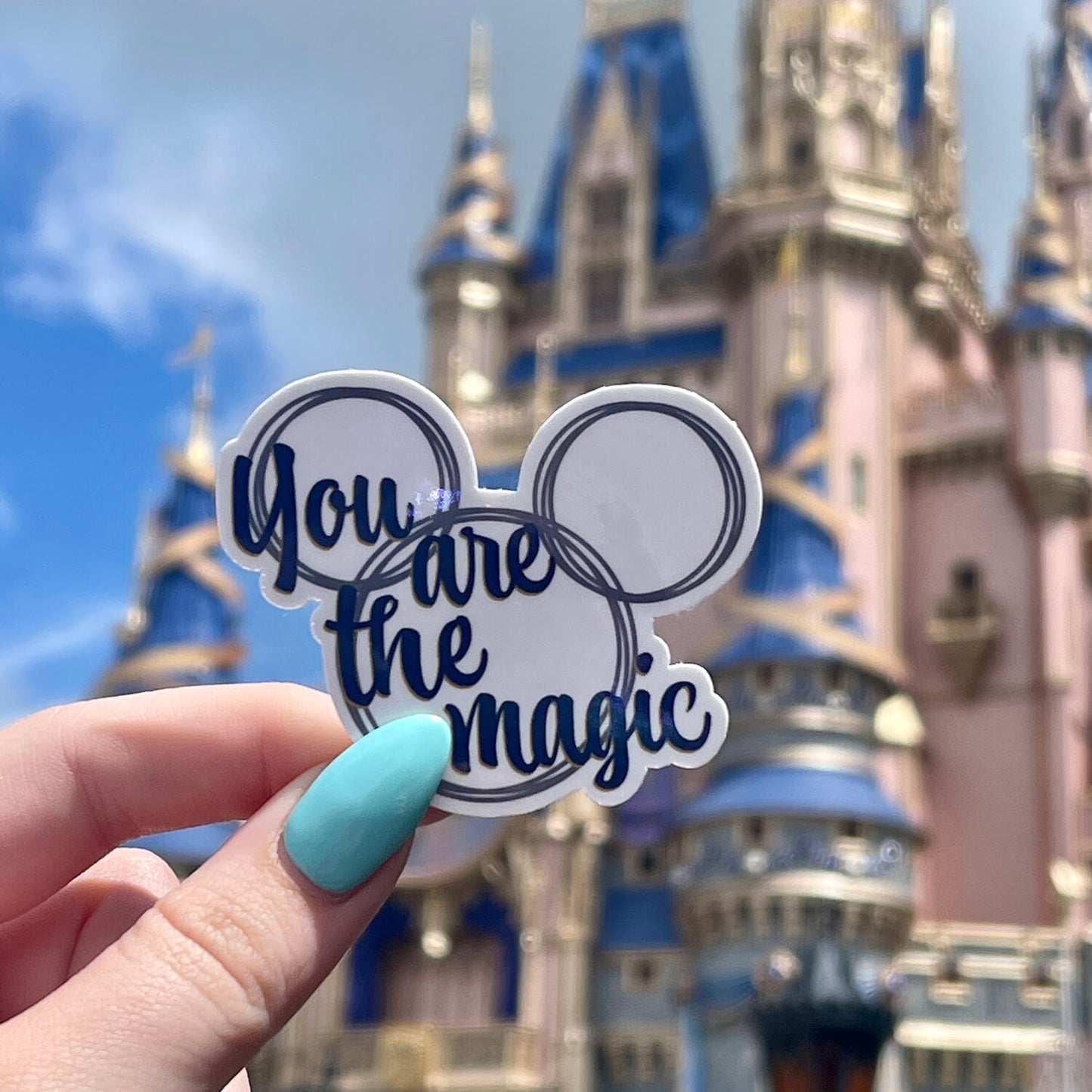 YOU ARE the MAGIC Mickey Head - Cast Member Sticker  | Cast Member Sticker | Disney Sticker |  Cast Member Appreciation