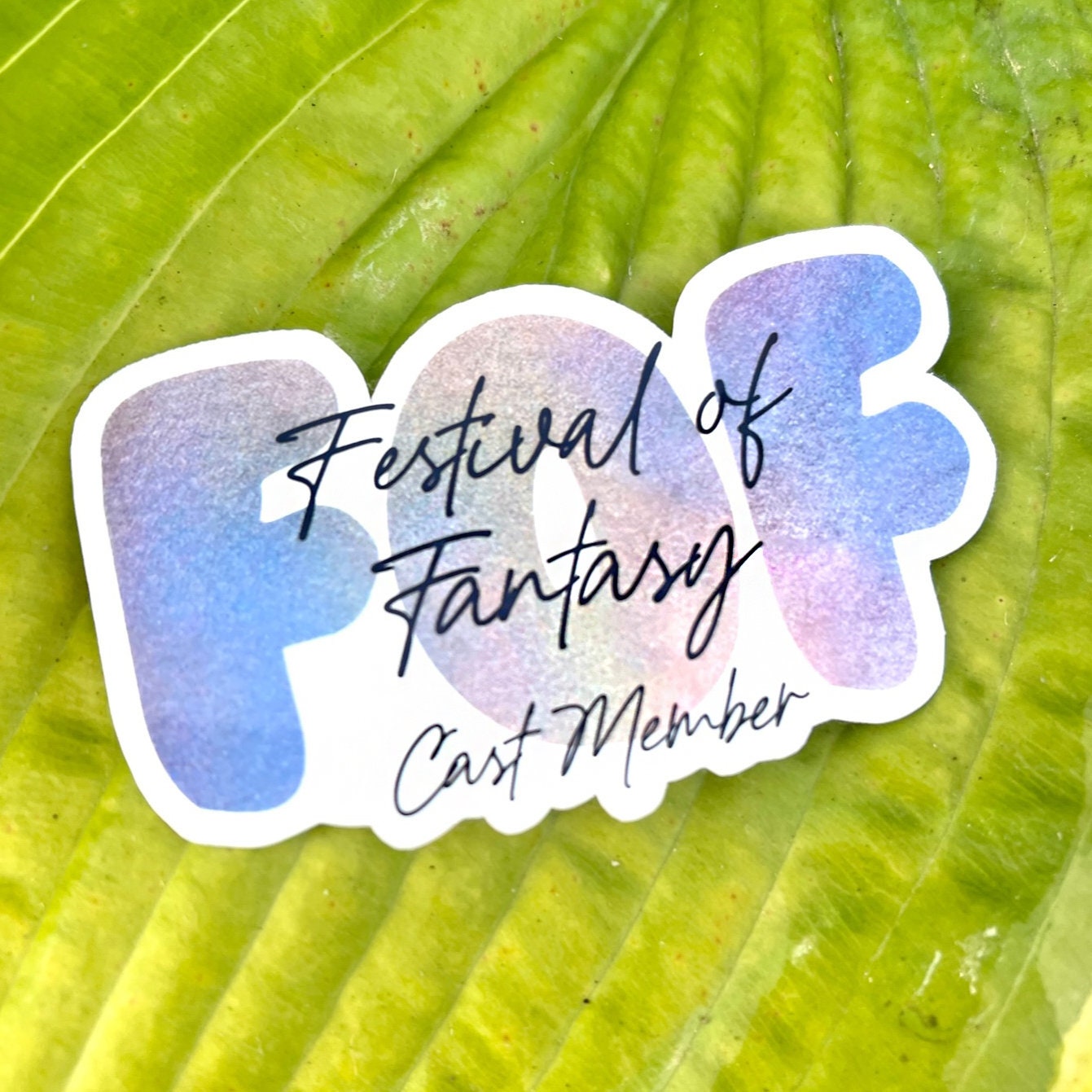 Festival of Fantasy Sticker |  Cast Member Sticker | Disney Parades