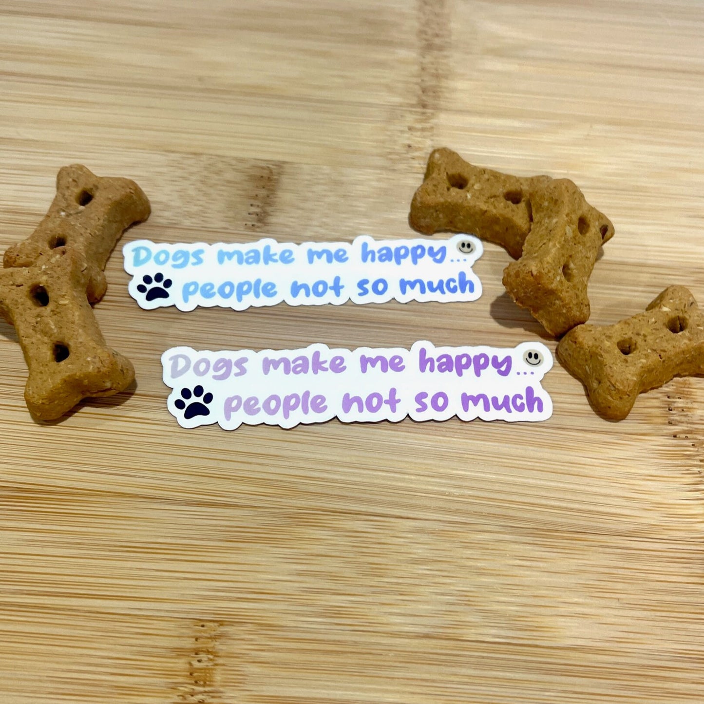 Dogs make me happy People not so much Sticker | Dog Mom | Dog sticker | Dog lover