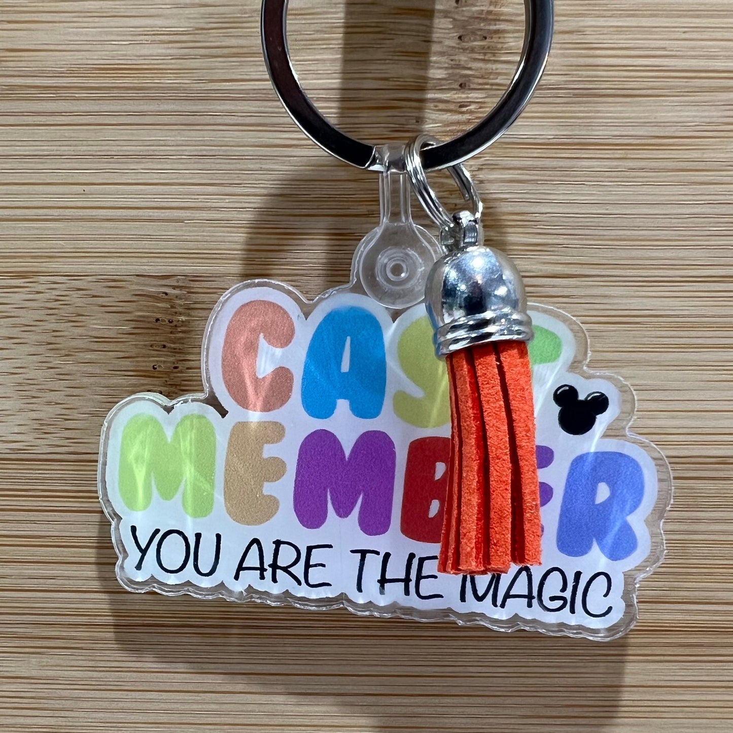 Cast Member You are the Magic Keychain | Cast Member Keychain | Disney |  Cast Member Appreciation