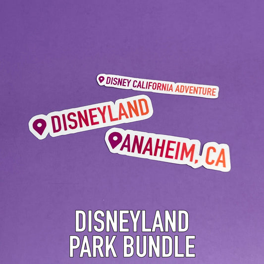 Where I've Been - Disneyland Sticker Bundle | Waterproof Sticker