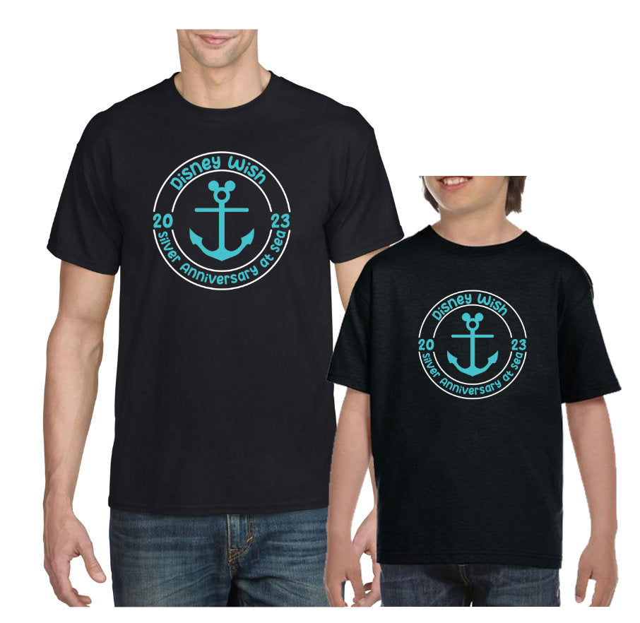 Disney Cruise Line - Silver Anniversary Sailing Family Shirt