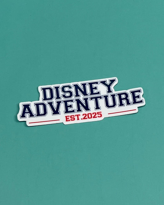Disney Adventure East. 2025 Sticker Disney Cruise  Line